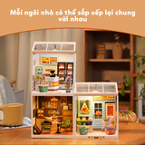 Mô Hình Lắp Ghép Nhà Búp Bê Robotime Rolife Super Creator DIY Miniature House