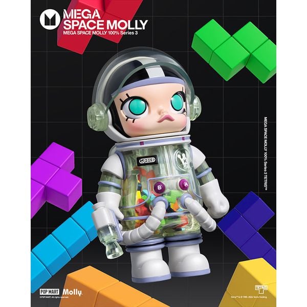 Mô Hình MEGA SPACE MOLLY 100% Series 3 | POP MART Figure
