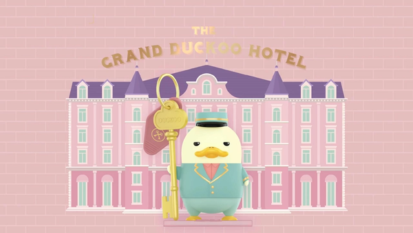 Mô Hình The Grand Dockoo Hotel POP MART 6941848229786