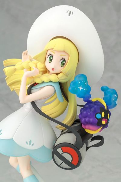 Pocket Monsters Moon - Pocket Monsters Sun - Cosmog - Lillie - Pokémon Center Original Figure - 1/8 ( Kotobukiya ) Figure