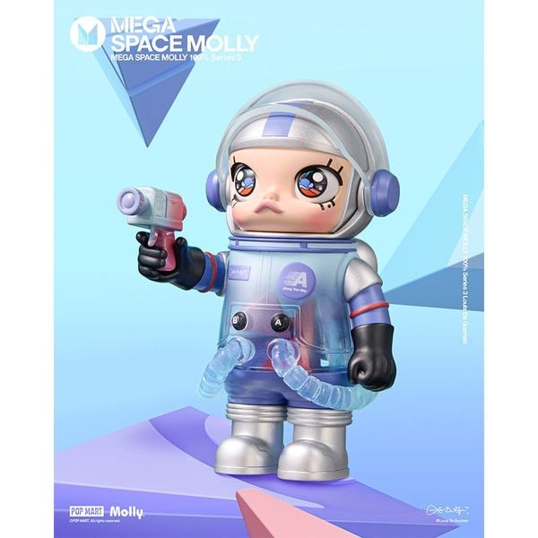 Mô Hình MEGA SPACE MOLLY 100% Series 3 | POP MART Figure