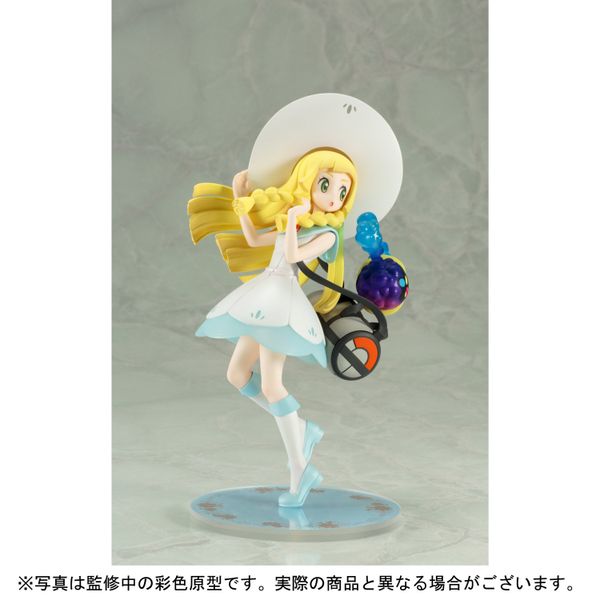Pocket Monsters Moon - Pocket Monsters Sun - Cosmog - Lillie - Pokémon Center Original Figure - 1/8 ( Kotobukiya ) Figure