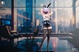 Luna 1/4 - Original | Bear Panda Figure