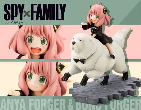 Anya Forger & Bond Forger Spy x Family - 1/7 Scale - (Kotobukiya) Figure