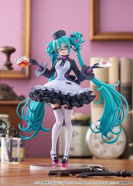 POP UP PARADE Hatsune Miku Glasses x Cafe Ver | Good Smile Company Figure