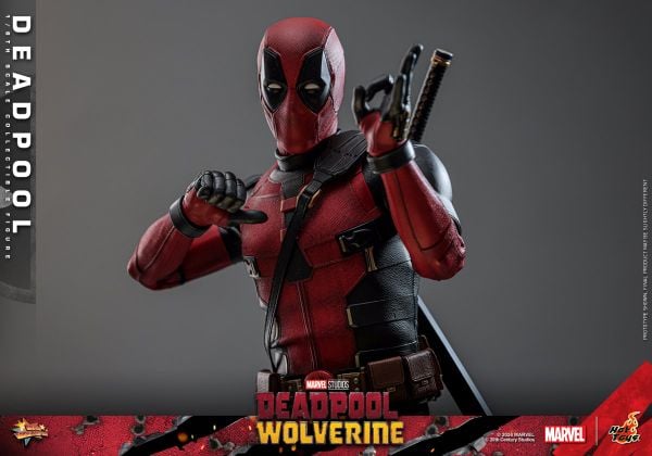 Movie Masterpiece Deadpool 1/6 - Deadpool & Wolverine Marvel Comics | Hot Toys Figure