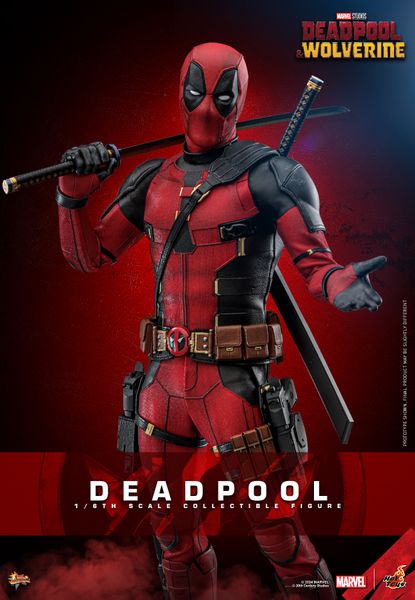 Movie Masterpiece Deadpool 1/6 - Deadpool & Wolverine Marvel Comics | Hot Toys Figure