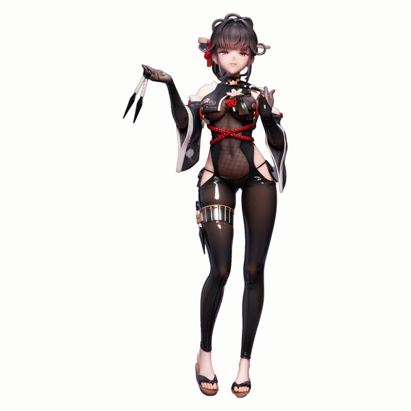 Sakura Midnight Stealth 1/7 - Goddess of Victory: Nikke | Hobby Sakura Figure