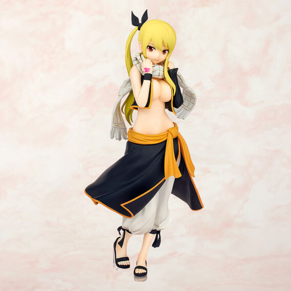 POP UP PARADE Lucy Heartfilia Natsu Costume Ver. L size - FAIRY TAIL | Good Smile Company Figure
