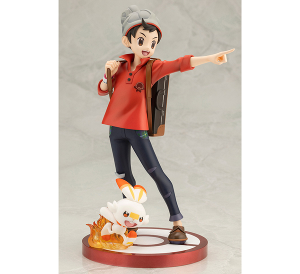 Victor with Scorbunny 1/8 ARTFX J - Pokemon | Kotobukiya Figure