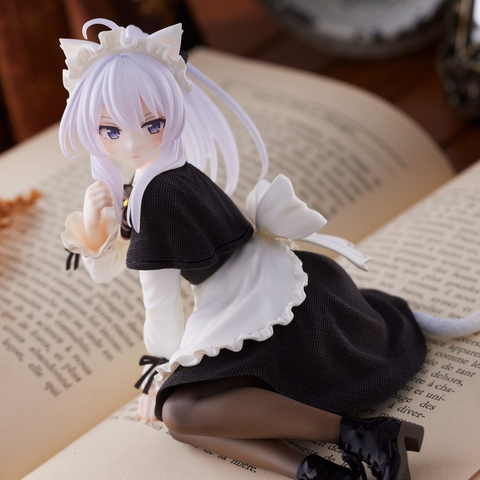 Elaina Nekomimi Maid Ver. Desktop Cute - Majo no Tabitabi | Taito Figure