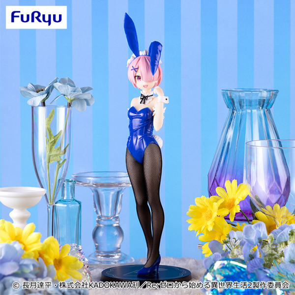 Re:Zero - Ram - BiCute Bunnies - Blue ver. | FuRyu Figure