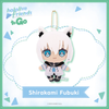 Nhồi bông hololive friends to Go Shirakami Fubuki Plushie