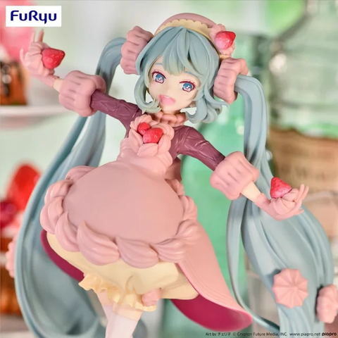 Hatsune Miku Ichigo no Choco Short Sweet Sweets - Piapro Characters | FuRyu Figure