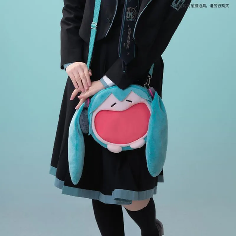 Túi đeo Hatsune Miku Cute Uwa Series Soft Smiling mini Plush (24x22) | BEMOE bag