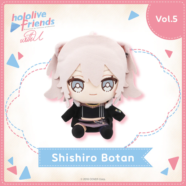 Nhồi bông hololive friends with u Shishiro Botan Plushie