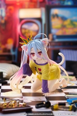 Shiro Nekomimi T-Shirt ver. Desktop Cute - No Game No Life | Taito Figure