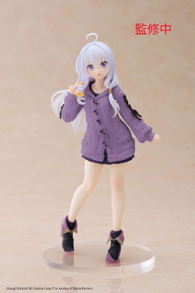 Elaina Knit Sweater Ver. Renewal Coreful Figure - Majo no Tabitabi | Taito Figure