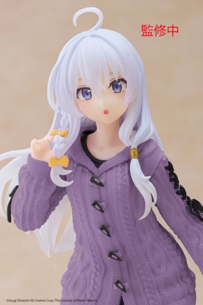 Elaina Knit Sweater Ver. Renewal Coreful Figure - Majo no Tabitabi | Taito Figure