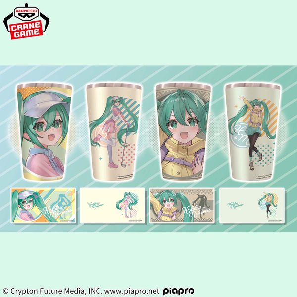 Cốc giữ nhiêt Hatsune Miku Full Color Tumbler - Holiday Memories | Bandai Spirits Goods