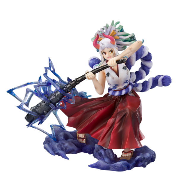 Chou Gekisen Extra Battle Figuarts ZERO Yamato Thunder Bagua Battle Scarred Ver. - One Piece | Bandai Spirits Figure