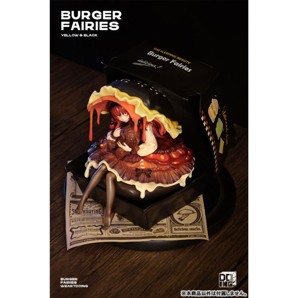 Burger Fairies Black Deluxe Edition - WE ART DOING Original | WE ART DOING Figure