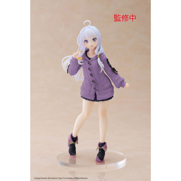 Elaina Knit Sweater Ver. Renewal Coreful Figure - Majo no Tabitabi | Taito Figure