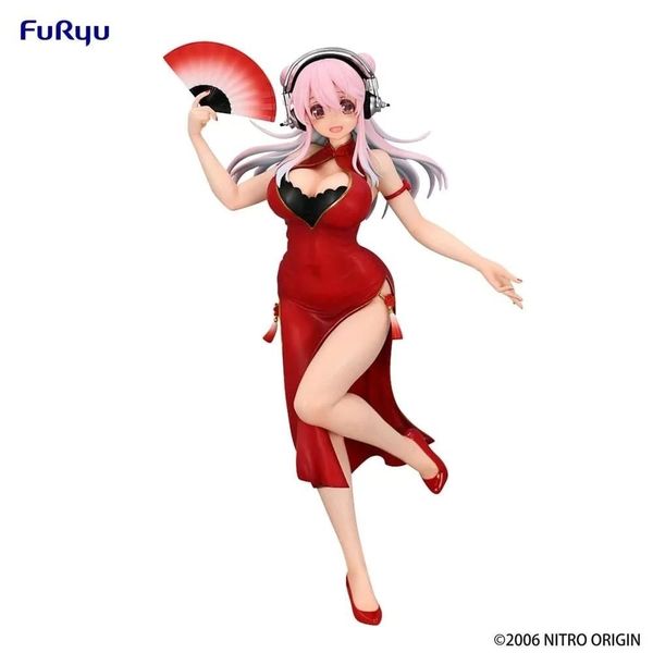 Sonico China Dress ver. Trio-Try-iT - SoniComi (Super Sonico) | FuRyu Figure