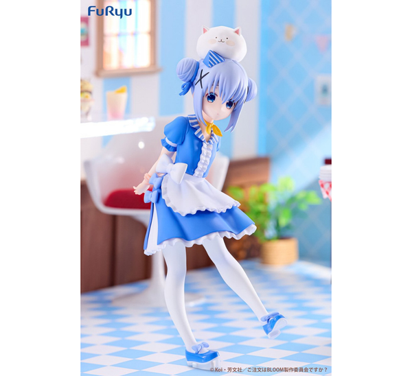 Kafuu Chino Tippy American Diner ver. Trio Try iT - Gochuumon wa Usagi Desu ka? Bloom | FuRyu Figure