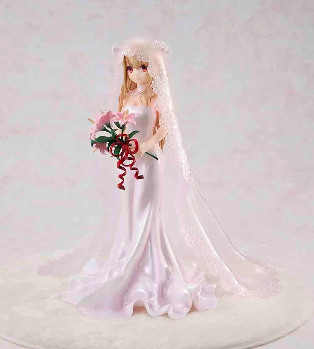 Fate/kaleid Liner Prisma Illya PVC Statue 1/7 Illyasviel Von Einzbern Wedding Dress Ver 21 Cm