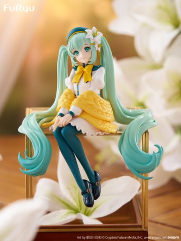 Hatsune Miku Lily, White Flower Fairy Noodle Stopper  | FuRyu Figure