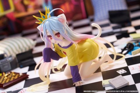 Shiro Nekomimi T-Shirt ver. Desktop Cute - No Game No Life | Taito Figure