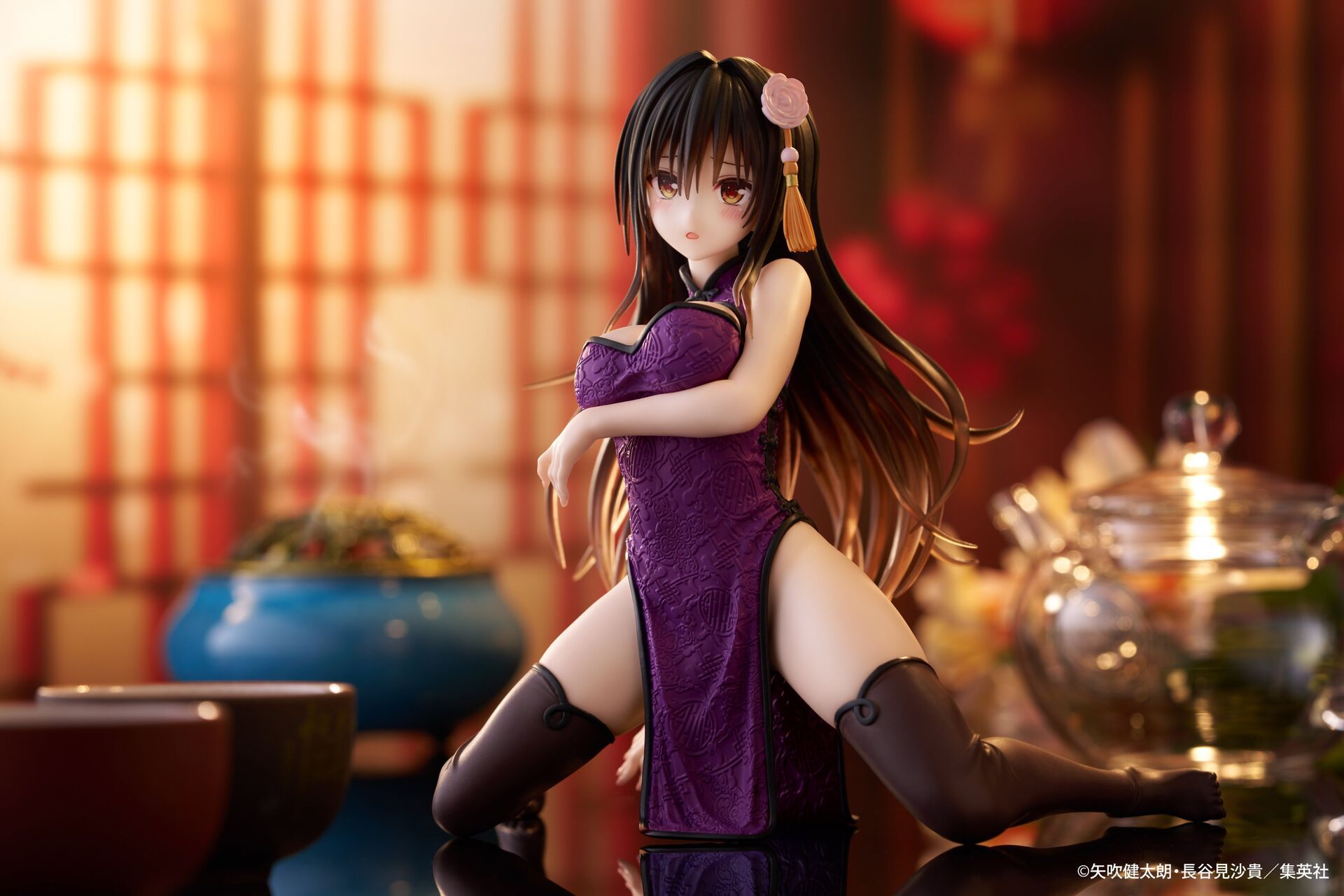 Kotegawa Yui Chinese Dress Ver. Desktop Cute - To LOVEru