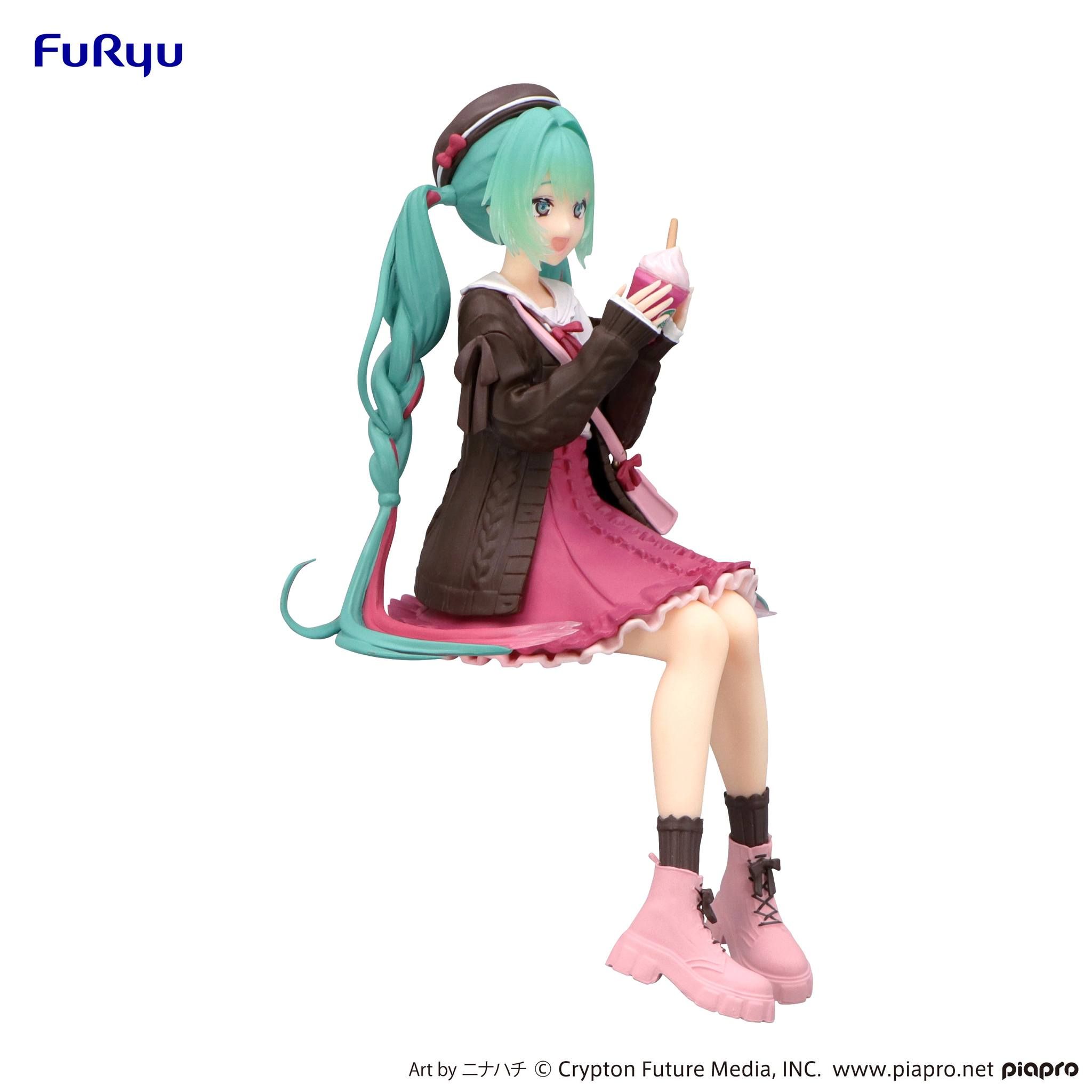 Hatsune Miku Autumn Date, Pink ver. - Noodle Stopper | FuRyu