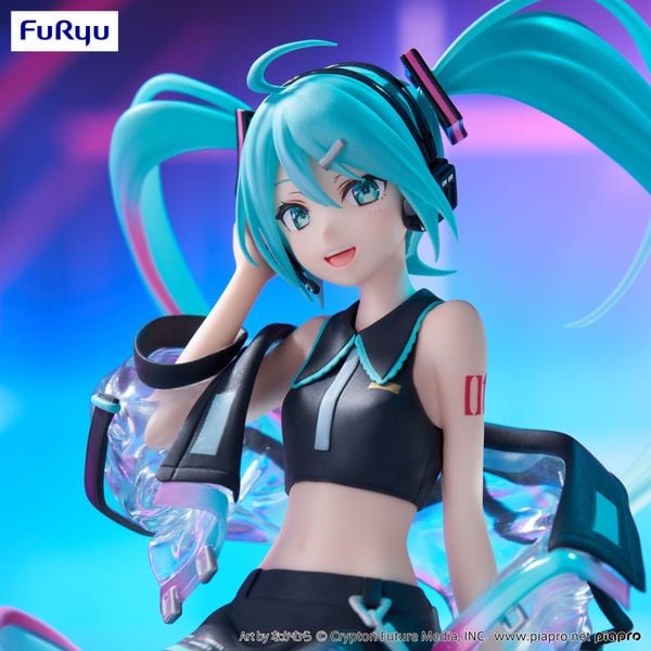 Hatsune Miku Neon Cyber - Noodle Stopper | FuRyu Figure