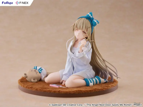 Shiina Mahiru Relax ver. F Nex - Otonari no Tenshi-sama ni Itsunomanika Dame Ningen ni Sareteita Ken | FuRyu Figure
