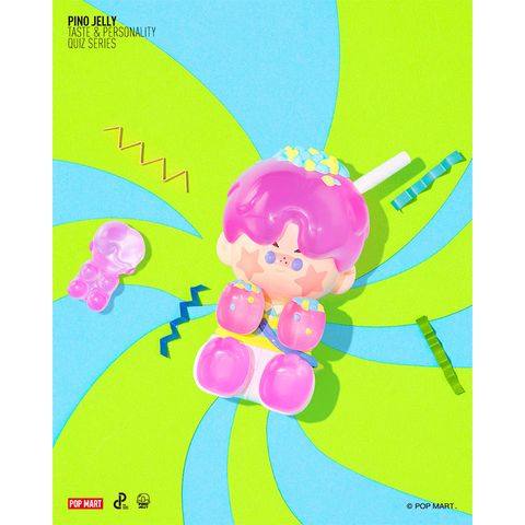 Mô Hình Đồ Chơi POP MART Pino Jelly Trắc Nghiệm Tính Cách Nhân Vật Blind box Artoy