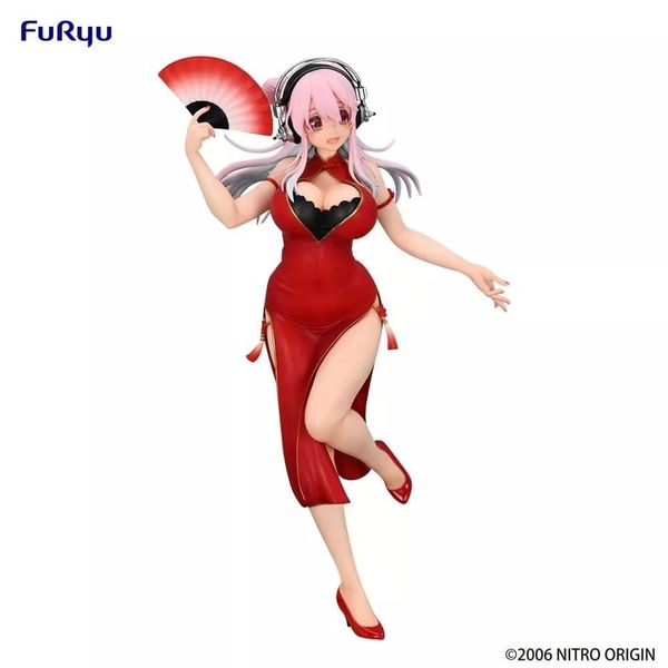 Sonico China Dress ver. Trio-Try-iT - SoniComi (Super Sonico) | FuRyu Figure