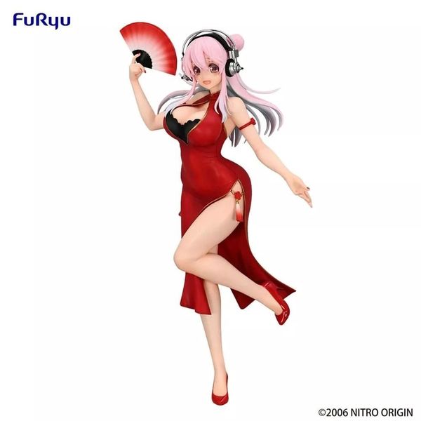 Sonico China Dress ver. Trio-Try-iT - SoniComi (Super Sonico) | FuRyu Figure