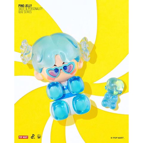 Mô Hình Đồ Chơi POP MART Pino Jelly Trắc Nghiệm Tính Cách Nhân Vật Blind box Artoy