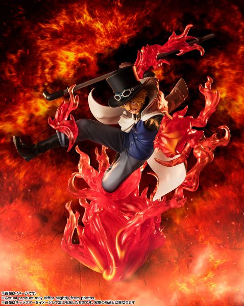 Figuarts ZERO Sabo Fire Fist Rook Check - One Piece | Bandai Spirits Figure