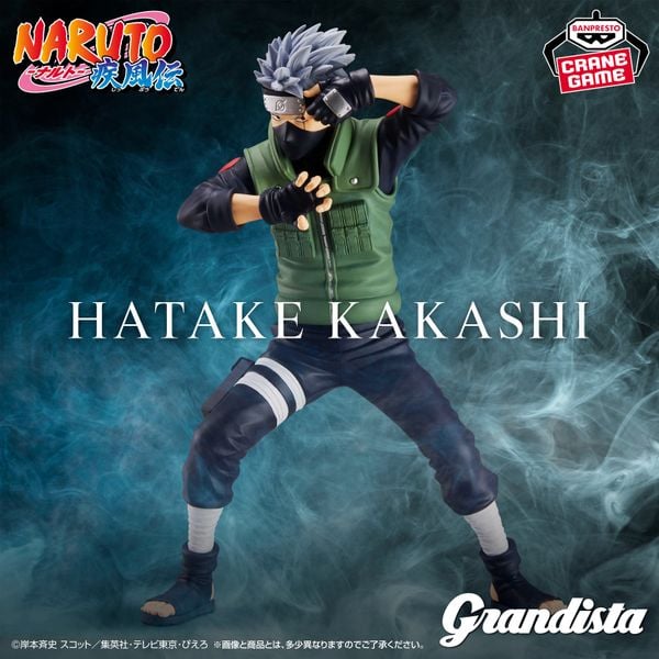 Hatake Kakashi Grandista - Naruto Shippuuden | Bandai Spirits Figure