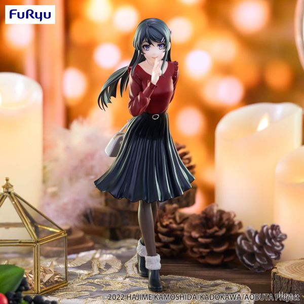 Sakurajima Mai Winter Coord ver. Trio-Try-iT - Seishun Buta Yarou wa Bunny Girl Senpai no Yume wo Minai | FuRyu Figure