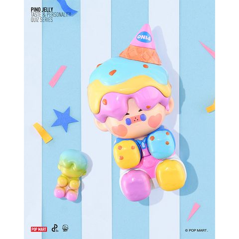 Mô Hình Đồ Chơi POP MART Pino Jelly Trắc Nghiệm Tính Cách Nhân Vật Blind box Artoy