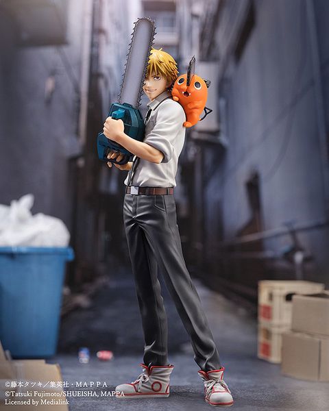 CHAINSAW MAN Figure Denji ＆ Pochita - Chainsaw Man SEGA Ltd Figure