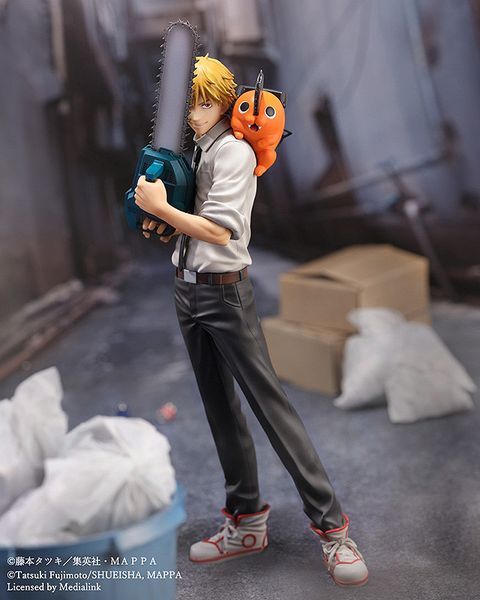CHAINSAW MAN Figure Denji ＆ Pochita - Chainsaw Man SEGA Ltd Figure