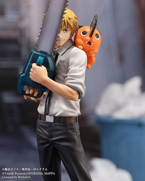 CHAINSAW MAN Figure Denji ＆ Pochita - Chainsaw Man SEGA Ltd Figure