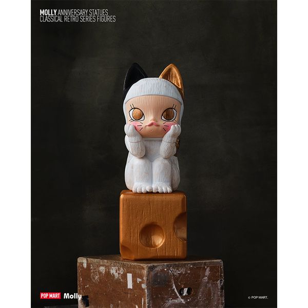 Đồ Chơi Mô Hình POP MART Molly Anniversary Statues Classical Retro Blind box Artoy