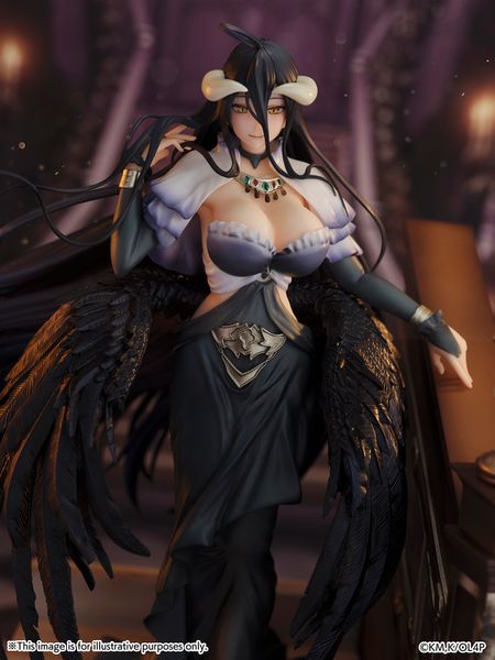 Albedo Jet Black Dress Ver 1/7 - Overlord | SHIBUYA SCRAMBLE FIGURE Figure