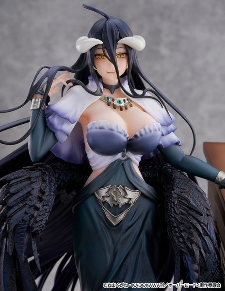 Albedo Jet Black Dress Ver 1/7 - Overlord | SHIBUYA SCRAMBLE FIGURE Figure